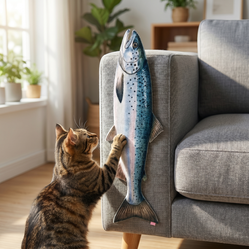 Wall Mounted Cat Scratcher with Adhesive Backing, Self-Adhesive Cat Scratch Pad for Wall, Door & Sofa, Decorative Cat Scratching Mat, Multiple Shapes
