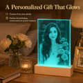 Custom Glass Hammer Art – Personalized Portrait Gift Made from Your Photo